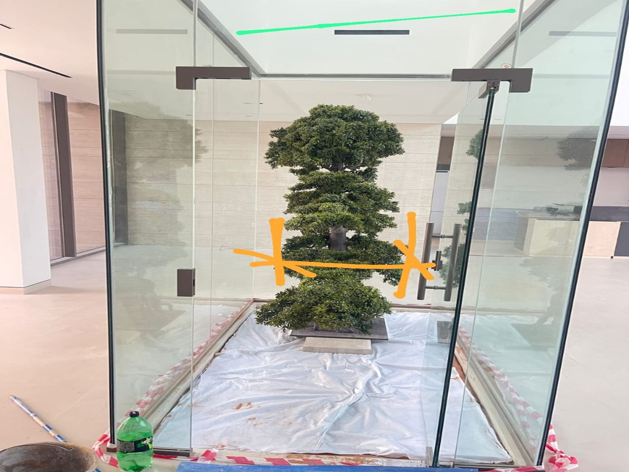 Modern luxury tree installation in Dubai